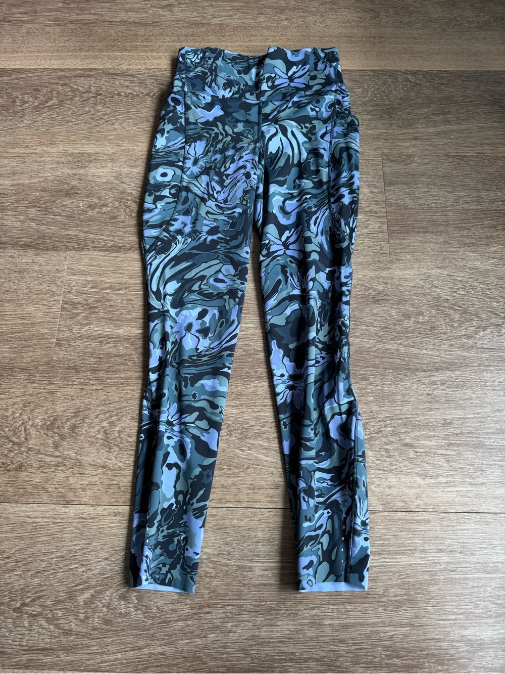 Lululemon athletica Fast and Free High-Rise Tight 25” 5 Pocket Flower Meld Multi